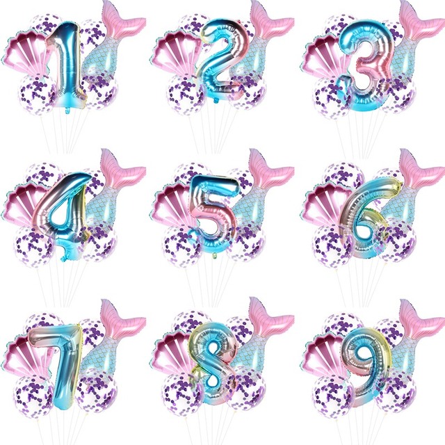 Dekoracja na imprezę Syrenka - latarenka meduza ze wzorem podwodnego świata - urodziny, Babyshower i inne imprezy dziewczynki - DIY - papierowa latarnia - Wianko - 8