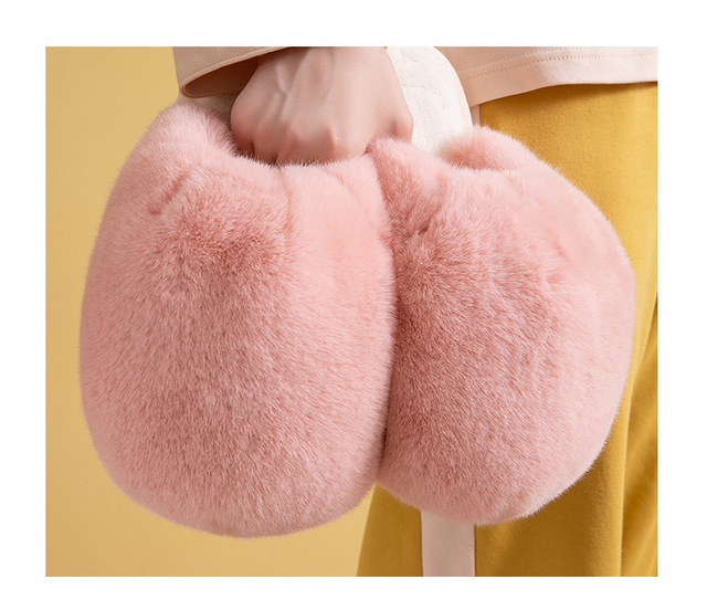 Kapcie zimowe z miękkim i puszystym futerkiem, antypoślizgowe podeszwy, dla dużych kobiet - przytulne zamszowe buty do sypialni - Wianko - 10