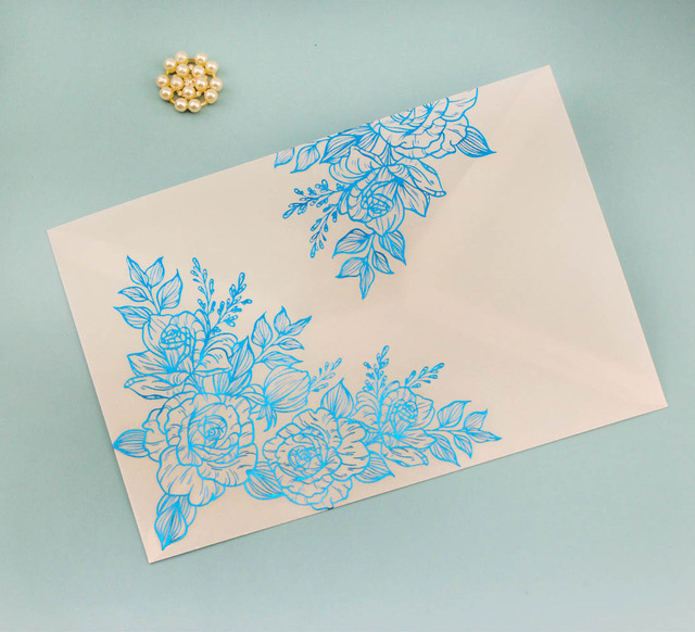Papierowe shimmer koperty szary perłowy brokat (25 szt.) - dla majsterkowiczów, pocztówek, kart zaproszenia, ślubów i pakowania prezentów - Wianko - 1
