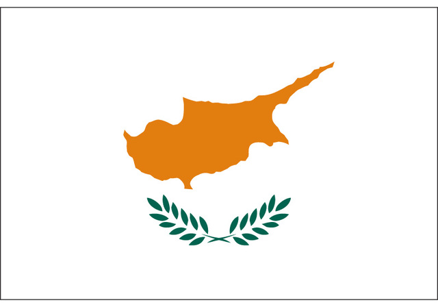 Flaga Cypru - Rozmiary: 15x21cm, 90x150cm, 60x90cm, 30x45cm - Wianko - 3