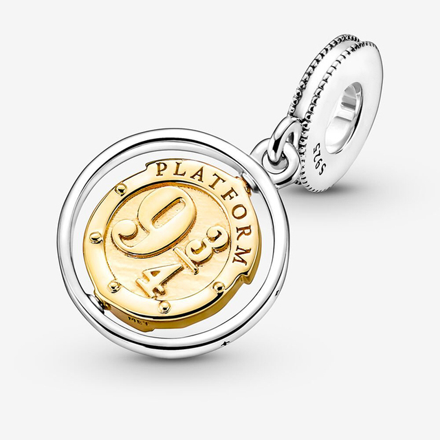 Uroczy srebrny wisiorek koraliki Mini Desny 100% 925 Sterling, idealny do oryginalnej bransoletki Pandora, tworzenie DIY damskiej biżuterii - Wianko - 17