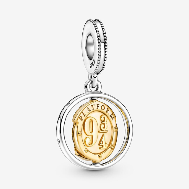 Uroczy srebrny wisiorek koraliki Mini Desny 100% 925 Sterling, idealny do oryginalnej bransoletki Pandora, tworzenie DIY damskiej biżuterii - Wianko - 18