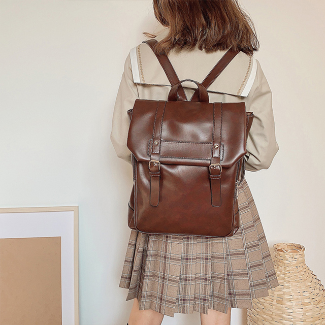 Plecak japoński Lolita styl Preppy JK z 2021 - Vintage torebka na ramię Cosplay dla dziewczynki uczennicy - Wianko - 2