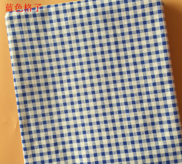 Nowa bawełniano-lniana tkanina pikowana do odzieży, sofy, torby, zasłon, obrusów i poduszek - DIY tkanina craft do szycia - Wianko - 49