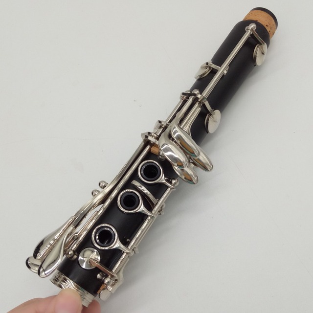 Dobrej jakości klarnet profesjonalny Bb z bakelitu, 17 klawiszy, ustnik i stroik w zestawie - Wianko - 11
