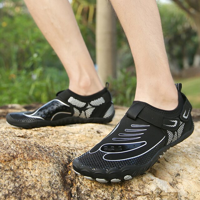 Męskie buty wędkarskie do wody Aqua Upstream, przeciwpoślizgowe, boso, szybkoschnące - Wianko - 23
