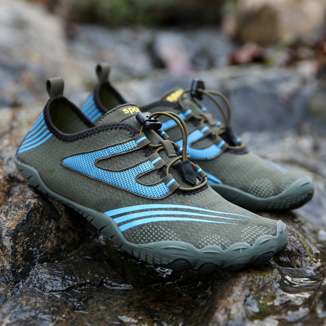 Męskie buty wędkarskie do wody Aqua Upstream, przeciwpoślizgowe, boso, szybkoschnące - Wianko - 67