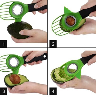 Krajalnica do Avocado obieraczka i schowek przenośna kreatywna okładka owoce narzędzia kuchenne Frutero gadżet i Inteligentes - Wianko - 5