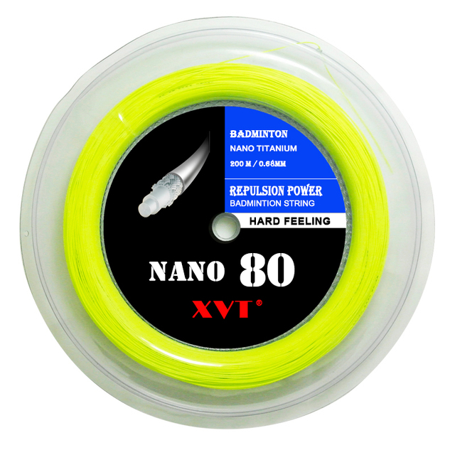 Najwyższej jakości moc żyłki do badmintona XVT NANO 80 30lbs 200 metrów - Wianko - 2