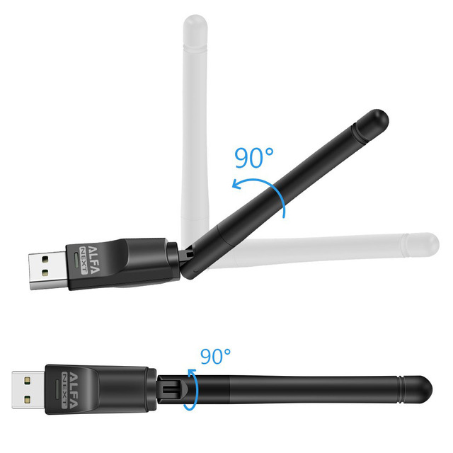 Karta sieciowa USB 2.0 - 150 mb/s, antena, dostęp do internetu - laptop - Wianko - 12