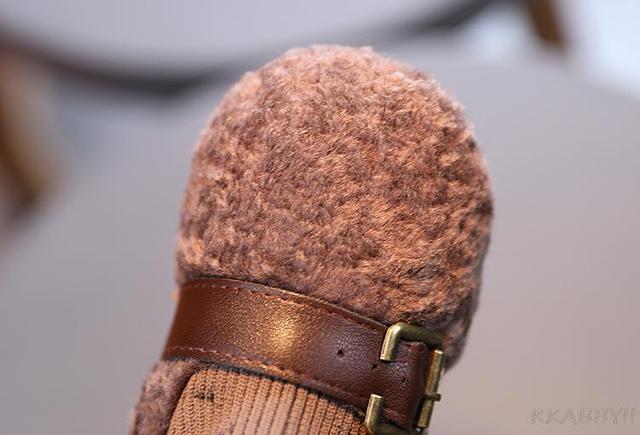 Ciepłe zimowe buty sportowe dla dzieci - chłopcy i dziewczęta - Wianko - 13
