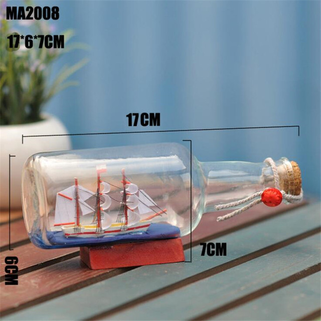 Mały ogród w butelce - model żaglówki Morze Śródziemne - Wianko - 14