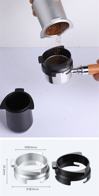 Kubek dozujący Breville 870/875/808 53mm - podajnik w proszku, Portafilter ubijak kawy w proszku - Wianko - 3