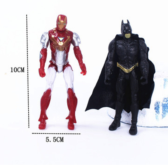 Figurka akcji Marvel Superhero 10cm Wojna w Nieskończoności Avengers Superman Ironman Batman Thor Spiderman - Wianko - 1