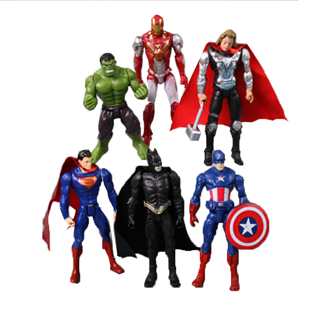 Figurka akcji Marvel Superhero 10cm Wojna w Nieskończoności Avengers Superman Ironman Batman Thor Spiderman - Wianko - 5