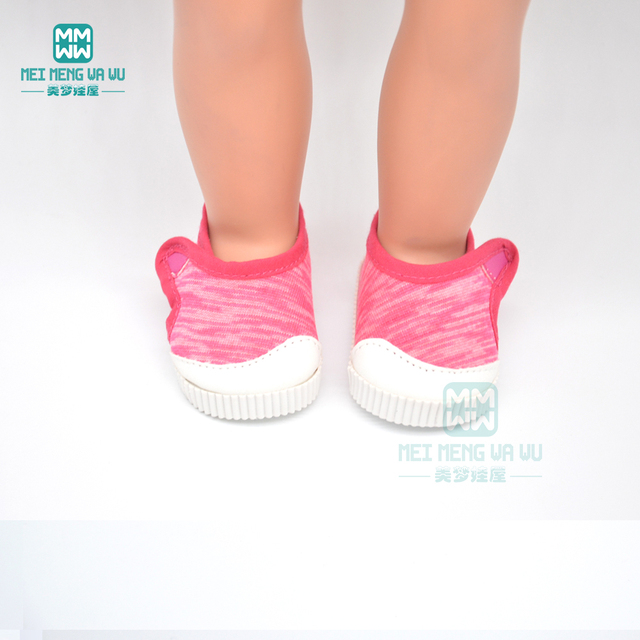 Lalka dla noworodków - 43cm, z akcesoriami i modnymi butami sportowymi - Wianko - 26