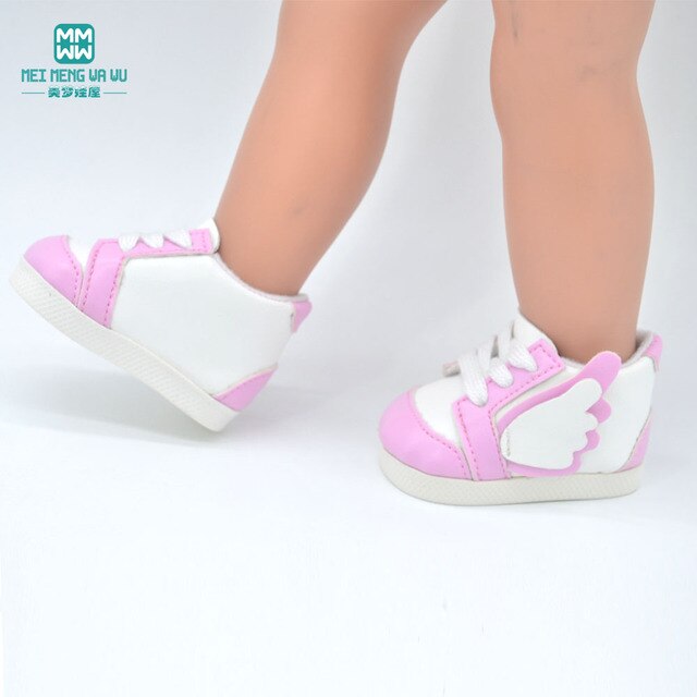Lalka dla noworodków - 43cm, z akcesoriami i modnymi butami sportowymi - Wianko - 6