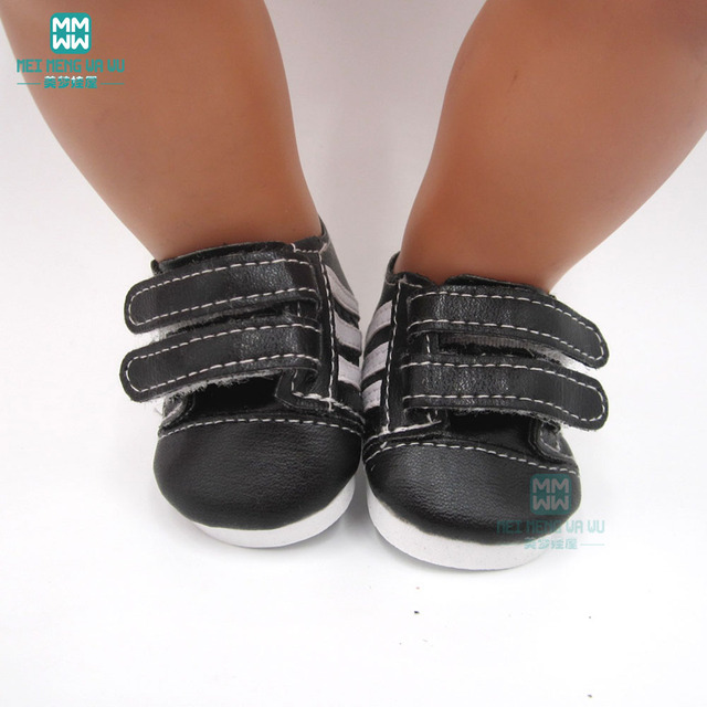 Lalka dla noworodków - 43cm, z akcesoriami i modnymi butami sportowymi - Wianko - 16