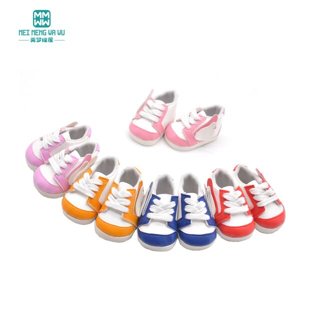 Lalka dla noworodków - 43cm, z akcesoriami i modnymi butami sportowymi - Wianko - 1