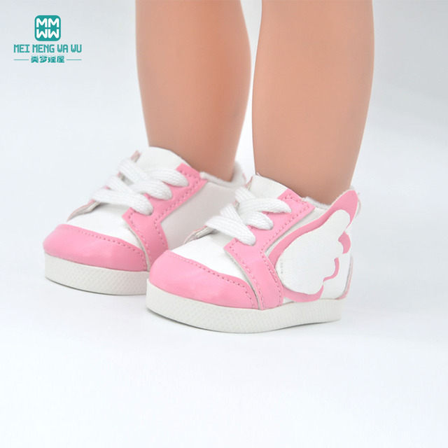 Lalka dla noworodków - 43cm, z akcesoriami i modnymi butami sportowymi - Wianko - 3