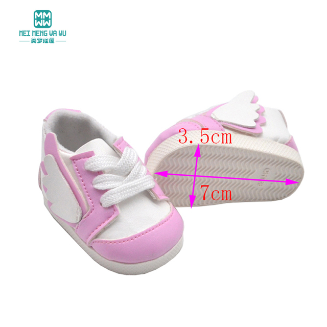 Lalka dla noworodków - 43cm, z akcesoriami i modnymi butami sportowymi - Wianko - 2