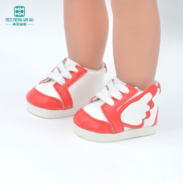 Lalka dla noworodków - 43cm, z akcesoriami i modnymi butami sportowymi - Wianko - 8