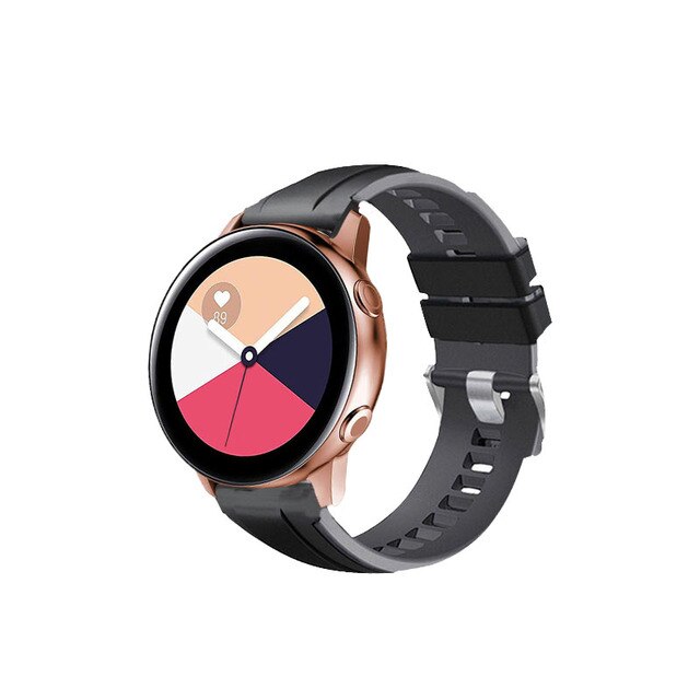 Pasek silikonowy 20/22mm zegarka smartband dla Garmin Forerunner 245/245M/645 oraz Garmin Vivoactive 3/4/Venu SQ - Wianko - 7