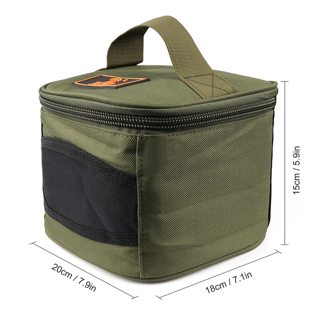 Torba wędkarska do przenoszenia Carp Fishing Reel Storage Bag - futerał dla serii 500-10000 Spinning kołowrotki wędkarskie - Wianko - 12