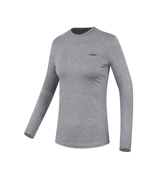 Koszulka golfowa PGM damska z długim rękawem, jesienno-zimowa, ciepła (YF419) - Wianko - 15