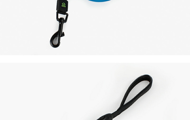 Pet Luminous - rozwijana smycz LED na USB dla psa z litową baterią i świetlistą obrożą - Wianko - 16
