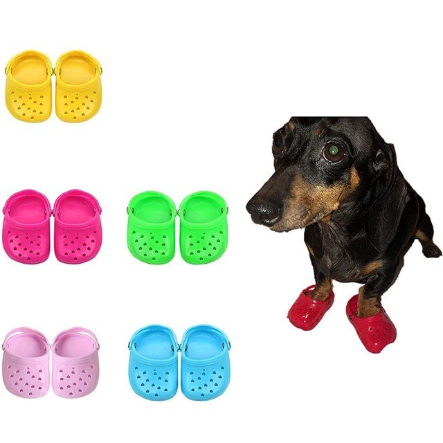 Letnie oddychające buty dla psów, antypoślizgowe, z siatką dla małych ras psów - Chihuahua, mopsy - Wianko - 2