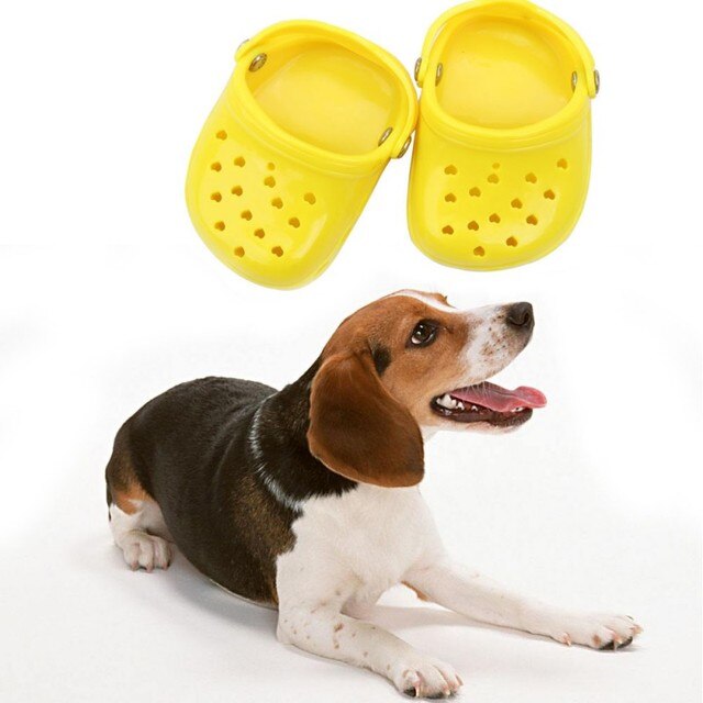 Letnie oddychające buty dla psów, antypoślizgowe, z siatką dla małych ras psów - Chihuahua, mopsy - Wianko - 5