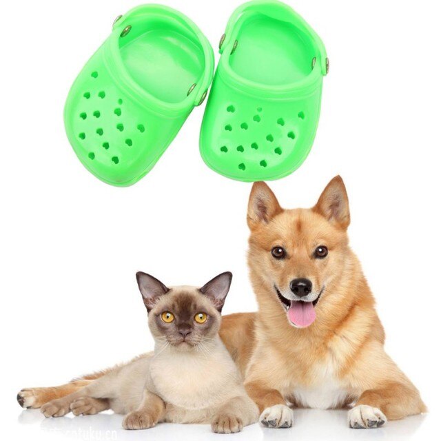 Letnie oddychające buty dla psów, antypoślizgowe, z siatką dla małych ras psów - Chihuahua, mopsy - Wianko - 4