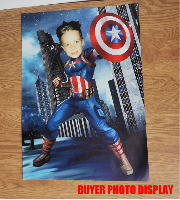 HULK plakat na niestandardowym płótnie - dekoracja pokoju dziecięcego z Marvel superbohaterem - Wianko - 15