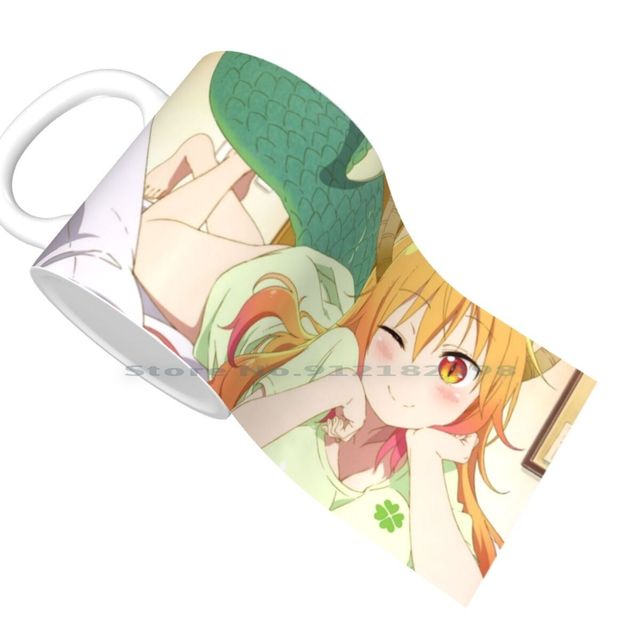 Kubek ceramiczny panny Tohru z anime Kobayashi to wieniec smoczej pokojówki - Wianko - 4