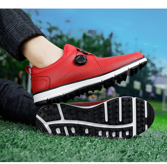 Profesjonalne buty golfowe męskie duże rozmiary 40-45, wygodne trampki antypoślizgowe - Wianko - 11