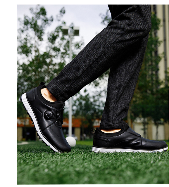 Profesjonalne buty golfowe męskie duże rozmiary 40-45, wygodne trampki antypoślizgowe - Wianko - 20
