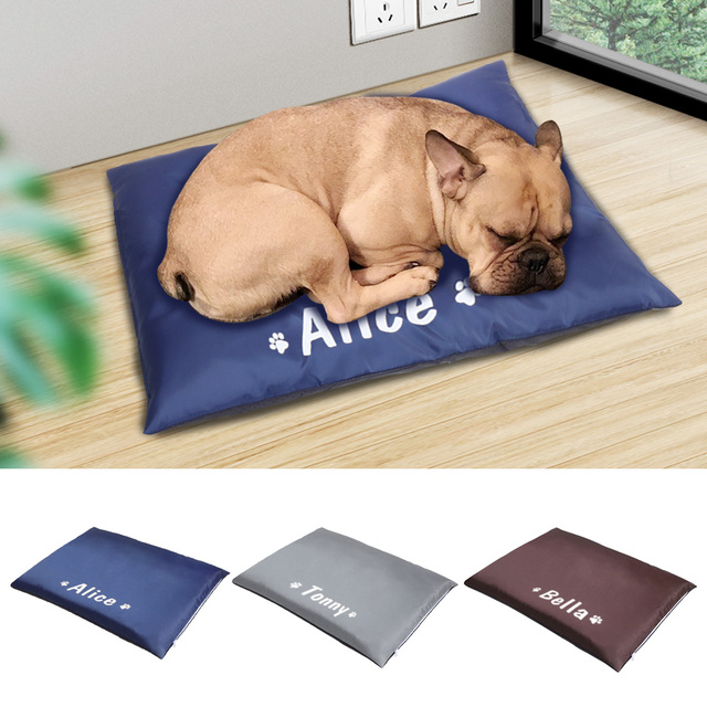 Niestandardowe łóżko dla psa - poduszka wodoodporna z wyściółką ciepłą i wygodną, idealna dla małych, średnich i dużych psów oraz kotów - Wianko - 5