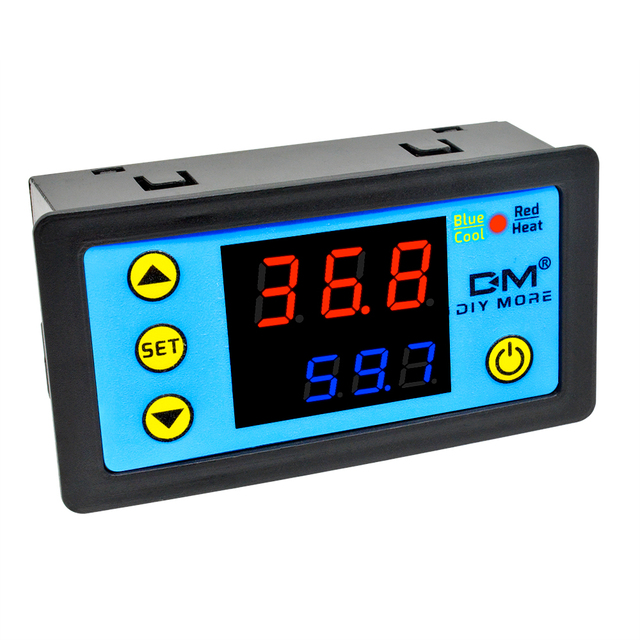 W3231 Cyfrowy termostat Regulator ciepła 12/24/220V z czujnikiem NTC - Wianko - 13
