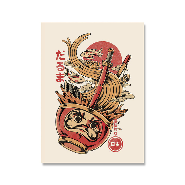 Plakat na płótnie dekoracji kuchni - nordycka kuchnia japońska: Sushi, grill, Ramen - Wianko - 13