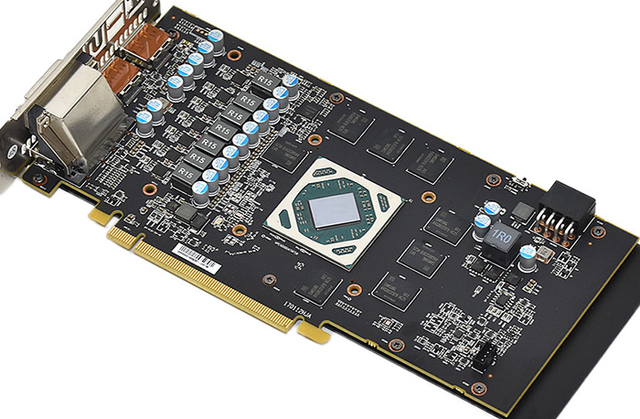 BYKSKI Blok Wody GPU Full Cover dla XFX RX480 RS / RX590 Fatboy i RX 580 IceQ X2 OC 8GB (HS-580R8LCBR) - Chłodzenie cieczą DIY - Wianko - 2