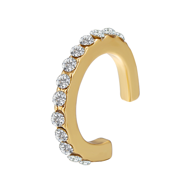 17KM Minimalistyczne złote kolczyki w kształcie koła Hoop dla kobiet - dodatek 2021, biżuteria na ślub i prezenty - Wianko - 10