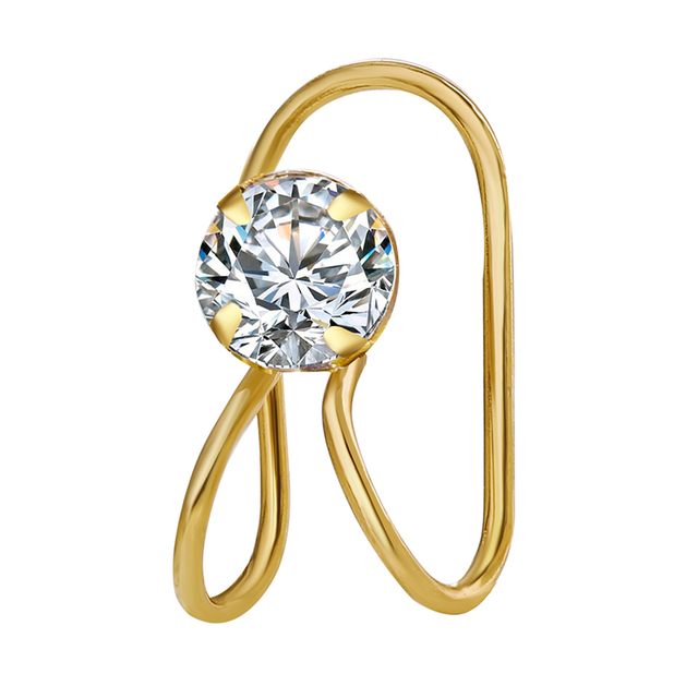 17KM Minimalistyczne złote kolczyki w kształcie koła Hoop dla kobiet - dodatek 2021, biżuteria na ślub i prezenty - Wianko - 27
