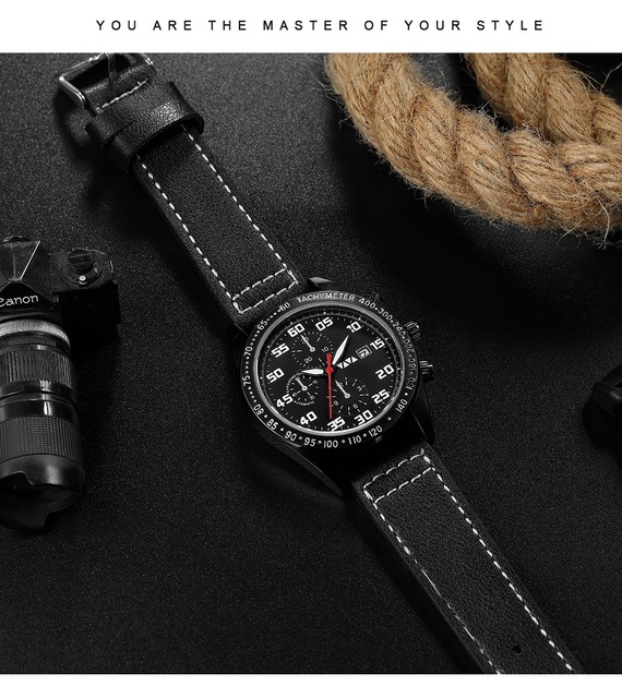 Męski zegarek sportowy kwarcowy na nadgarstek z cyfrowym wyświetlaczem, wodoodporny z kalendarzem - nowość 2021 - Wianko - 11