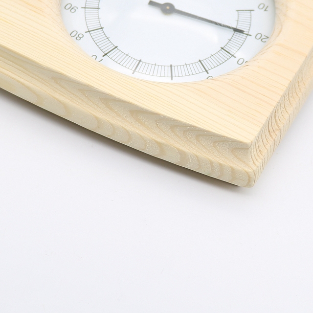 Higrometr termometr do podwójnej sauny drewniany - Wianko - 9