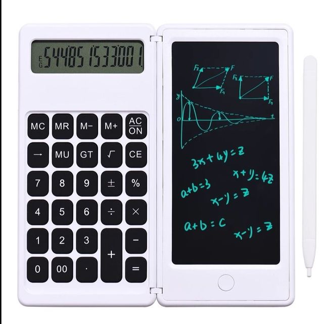 Kalkulator funkcja nauki z ciekłym kryształem Student tabliczka do rysowania - Wianko - 1