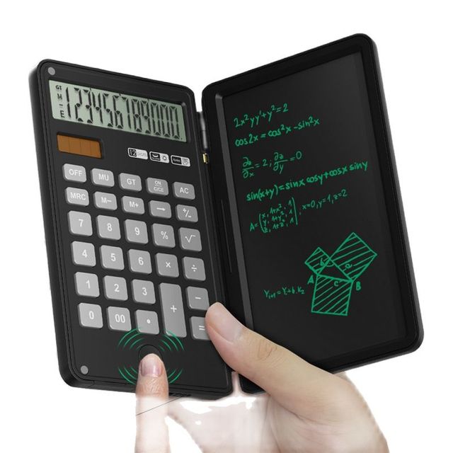 Kalkulator funkcja nauki z ciekłym kryształem Student tabliczka do rysowania - Wianko - 2