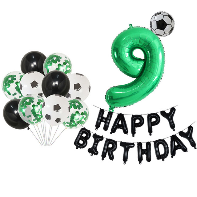 25 sztuk czarno-białych balonów z helem o motywie piłki nożnej do dekoracji przyjęcia urodzinowego - Wianko - 8