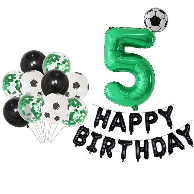 25 sztuk czarno-białych balonów z helem o motywie piłki nożnej do dekoracji przyjęcia urodzinowego - Wianko - 4