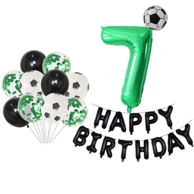 25 sztuk czarno-białych balonów z helem o motywie piłki nożnej do dekoracji przyjęcia urodzinowego - Wianko - 6